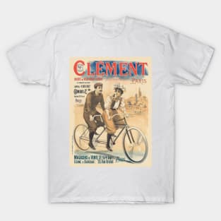 Clément Paris Vintage Poster 1895 T-Shirt